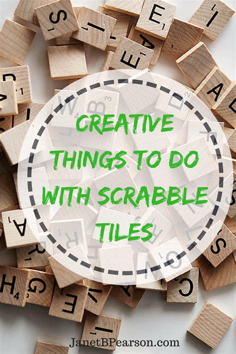 There are many Scrabble tile crafts you can make. You are only limited by your imagination! # ...