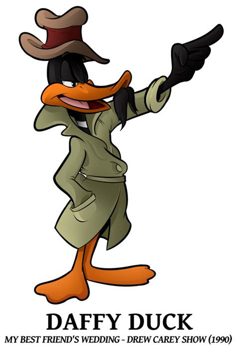 1990 - Daffy Duck by BoscoloAndrea | Classic cartoon characters, Daffy ...