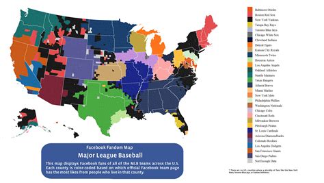 Here Is Every U.S. County's Favorite Baseball Team (According to Facebook) - The Atlantic