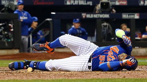 Yoenis Cespedes injury: Mets OF (leg) leaves World Series Game 5 ...