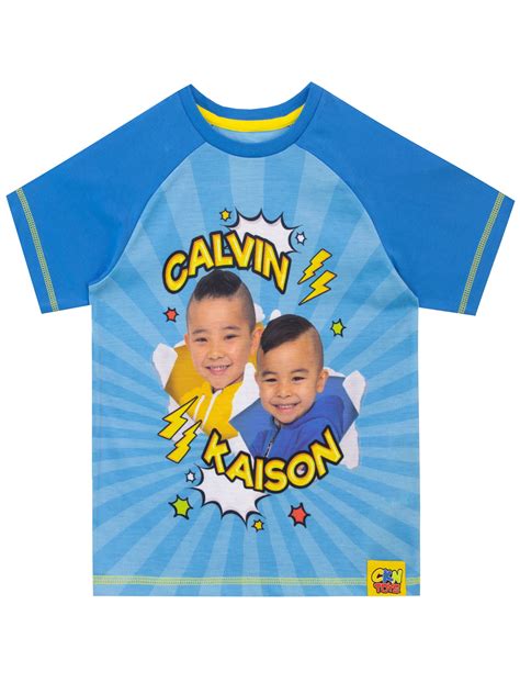 CKN Toys Boys Calvin Kaison T-Shirt Blue Sizes 3T-10 - Walmart.com