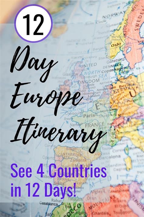 12 Day Europe Itinerary for an Epic Europe Bucket List Trip! | Europe trip itinerary, Europe ...