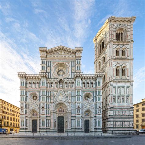 Facade of Florence Cathedral (Duomo di Firenze), Florence (Firenze), Tuscany, Italy – Stockphoto