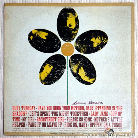 The Rolling Stones – Flowers (1967) Vinyl, LP, Compilation, Mono – Voluptuous Vinyl Records