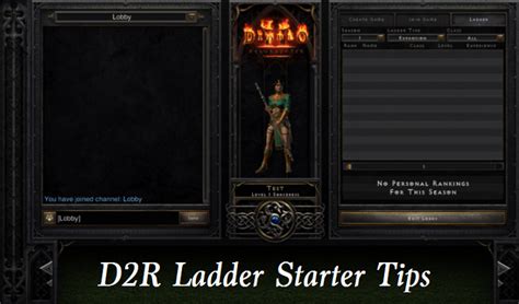 Diablo 2 Resurrected Ladder Starter Tips: D2R Ladder Character, Ranking ...