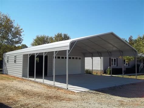 Garage Buildings - Carport, Garages, Barns & Custom Steel Buildings ...