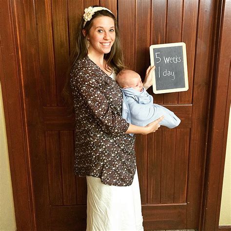 19 Kids and Counting: Jill Duggar's Baby Israel Is 5 Weeks Old: PHOTO ...