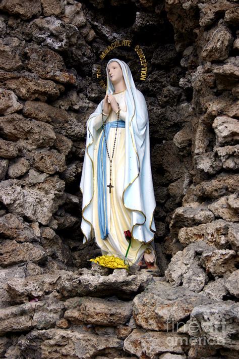 Our Lady of Lourdes Grotto Photograph by Patty Colabuono | Pixels