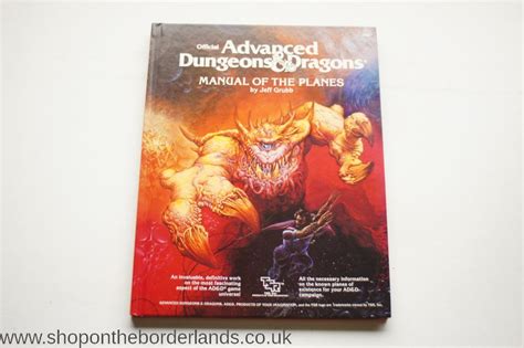 Manual of the Planes, hardback rulebook for AD&D 1st edition - The Shop on the Borderlands
