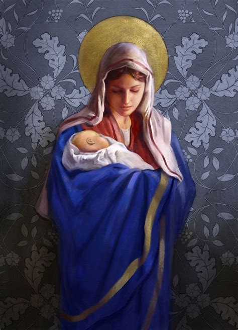 Alan Lathwell | Advocate Art | Blessed mother mary, Mother mary, Mary ...