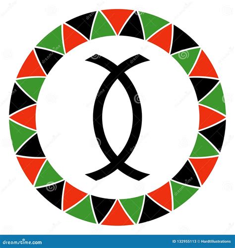 Kwanzaa Principle Of Self Determination Cartoon Vector | CartoonDealer.com #132954997