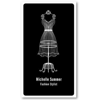 Fashion Stylist Business Card | Zazzle | Fashion business cards, Stylist business cards, Fashion ...