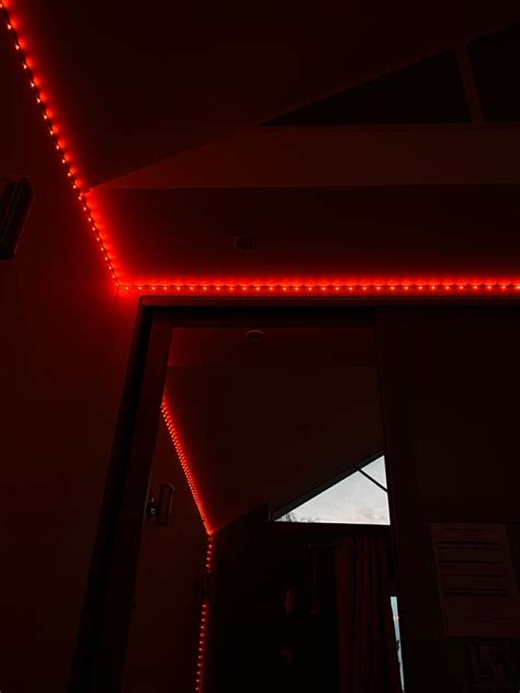 Red Lights Bedroom, Mood Lighting Bedroom, Neon Bedroom, Room Lights ...