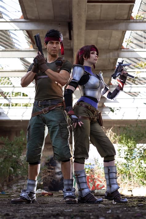 Cosplay: Dropping Bombs With Epic Final Fantasy VII Biggs and Jessie - Bell of Lost Souls