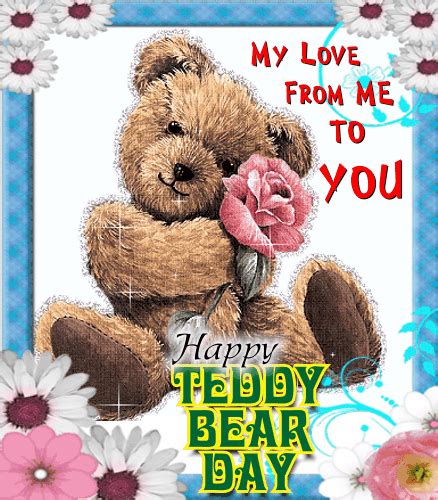 My Cute Teddy Bear Day Ecard. Free Teddy Bear Day eCards, Greeting ...