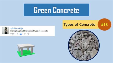 What is Green Concrete? || Types of Concrete #18 - YouTube