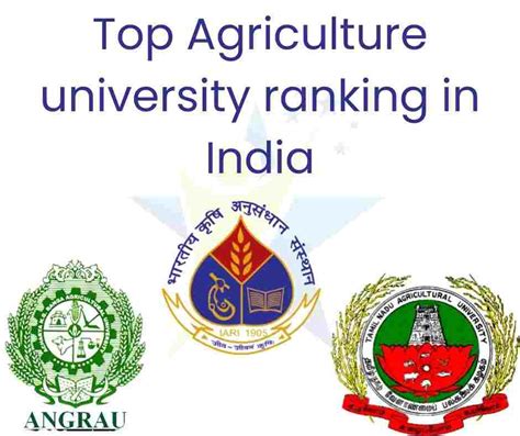 Agriculture university ranking in India new hot list 2 | Agriedu4u