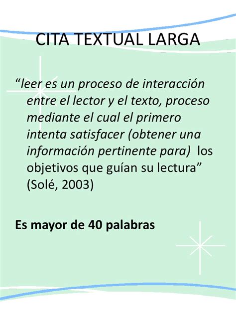 ¿Cómo hacer una cita textual?