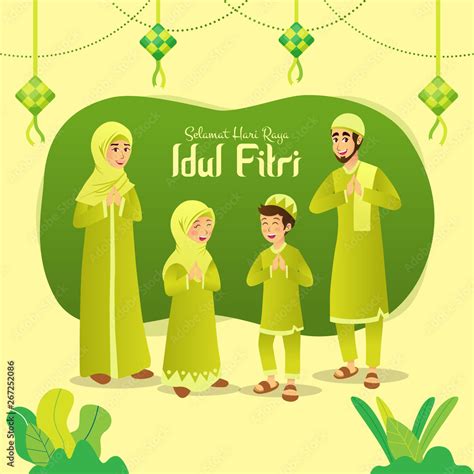 Selamat hari raya Idul Fitri is another language of happy eid mubarak ...