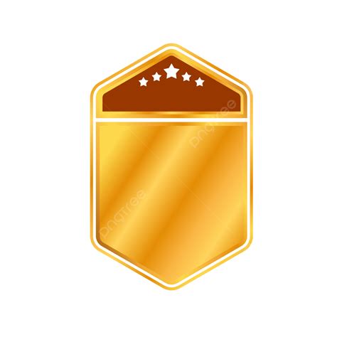 Golden Badge Logo, Golden Badge, Ribbon, Logo PNG and Vector with Transparent Background for ...