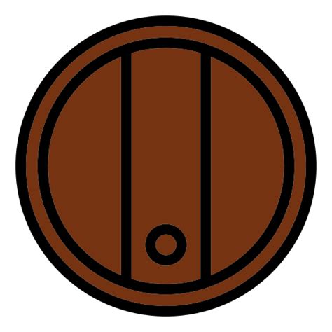 Wine barrel Generic Outline Color icon