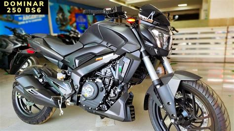 Bajaj Dominar 250 Bs6 Review 2020 || Black Colour || Price And Mileage ...