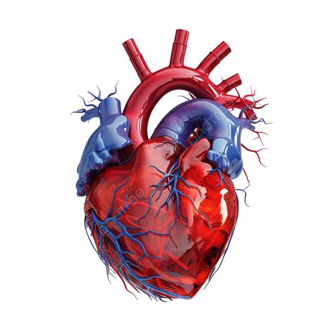 Human Heart Png Generative Ai, Human Heart, Anatomy, Cardiovascular System PNG Transparent Image ...