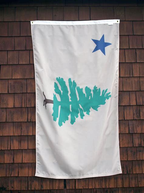 1901 Maine Flag – Available in 4 sizes – 1901 Original Maine Flag