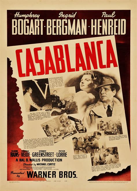 Casablanca Movie Poster | Alternative Arts