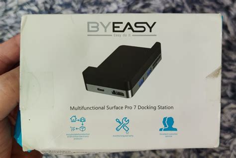 ByEasy Surface Pro 7 docking station, Computers & Tech, Parts & Accessories, Cables & Adaptors ...