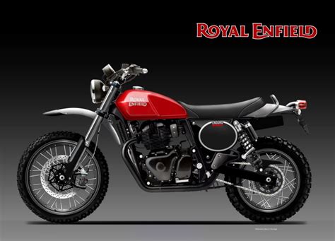 Royal Enfield 'Enduro 650' Scrambler Concept Digitally Rendered