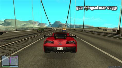 Download GTA V road map style (RMS-XE) v1.1 for GTA San Andreas