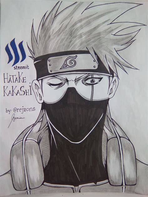 Kakashi Hatake Drawing Best | Drawing Skill