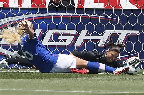 Hope Solo Video: Watch Superstar Keeper Make Epic Save vs. Canada | News, Scores, Highlights ...