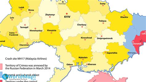 Kharkiv Map - Ukraine