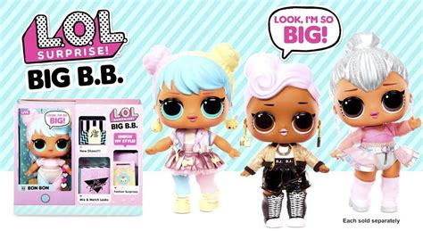 LOL Surprise Big B.B. (Big Baby) New large LOL Surprise Tots dolls ...