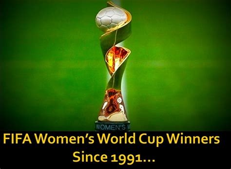 FIFA Women’s World Cup Winners List Since 1991 | Sports Mirchi