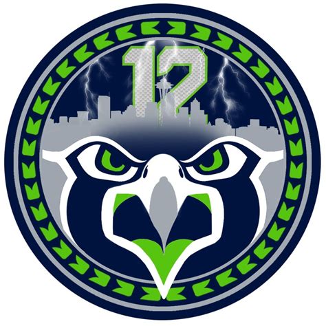 ~ SEATTLE SEAHAWKS 12th Man vinyl decal + FREE PRINT + FREE SHIPPING! ~ | eBay