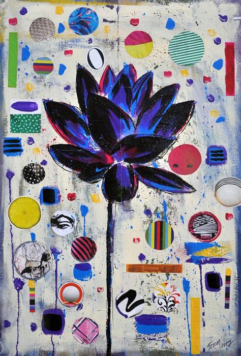 Black Lotus - 2 Painting