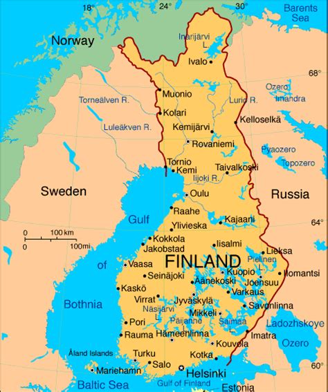 Finland Atlas: Maps and Online Resources | Finland, Finland map, Map