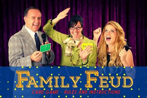 Family Feud Card Game Rules: Scoring and How to Play