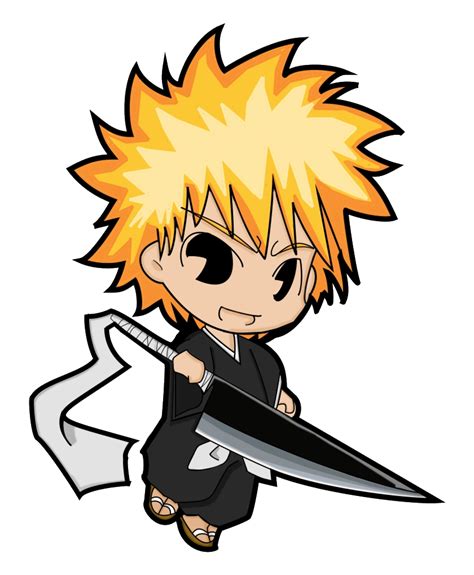 Anime Embroidery Bleach Ichigo Chibi - A.G.E Store embroidery patterns