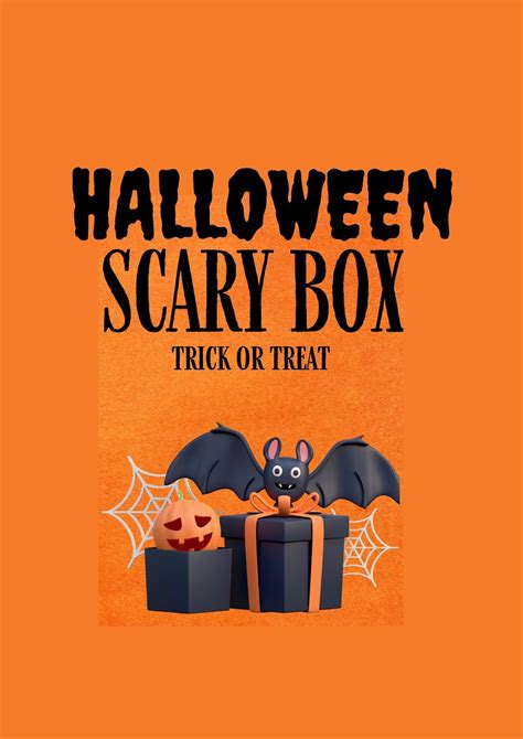 Scary Box Halloween stokpaardenbox stokpaardje halloween - Etsy Nederland