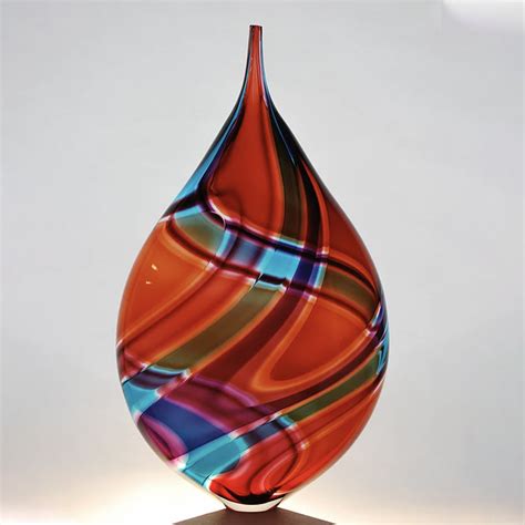 Beautiful Glass Sculptures I 'Joy' by Paull Rodrigue I Boha Glass