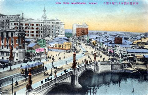 Nihonbashi District, 1905-1930. | Old TokyoOld Tokyo