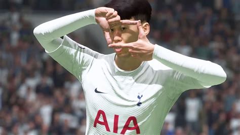 FIFA 22 - Son Heung min's 'Take a Picture' Celebration - YouTube