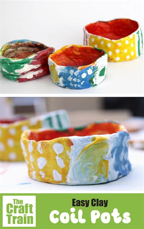 Clay coil pot - The Craft Train