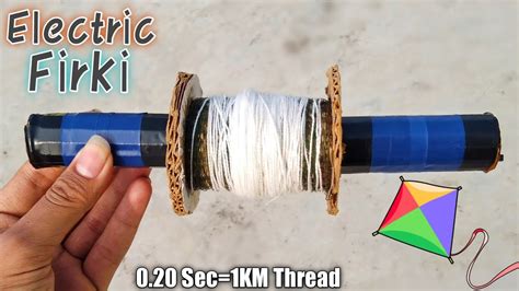 How to make an Electric Firki at home | Electric Charkhi for Kite Festival-Simple making | In ...