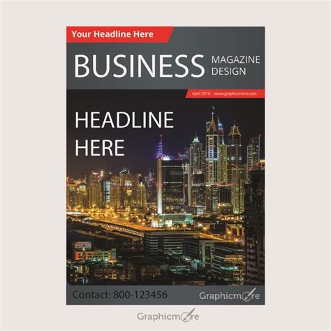 Business Magazine Cover Design Free Vector Download