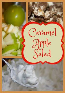 Caramel Apple Salad makes a Wonderful Fall Dessert - Life with Moore Babies
